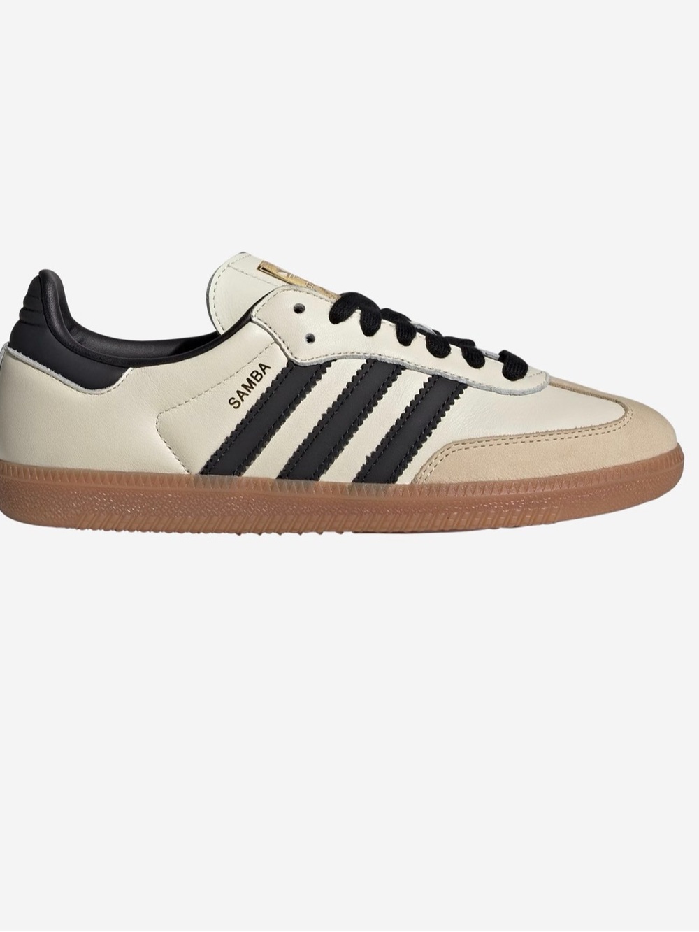 adidas Samba Sneaker - Off-White/Black/Gum